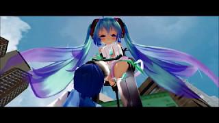 MMD Giantess Growth Chibi Mikus Growth Part 1