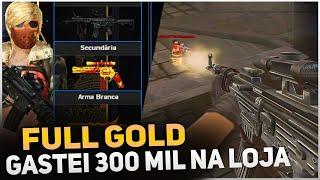 JOGUEI na CONTA COM 5 MILHÕES DE GOLD ITEM DE CASH COM GOLD