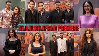 Na Baligh Afraad Premiere  Aashir Wajahat  Samar Jafri  Kinza Hashmi  Hira Mani  Review