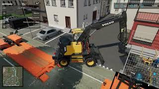 FS22 MAP TP - Petite Entreprise TP EP1 - On sinstaller et on commence un gros chantier en ville  