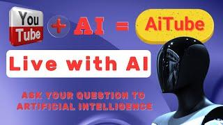 Chat with Artificial Intelligence live on YouTube #chatgpt #aitube #artificialintelligence #chat
