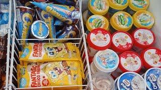 BERBURU ES KRIM CAMPINA STRAWBERRY CHEESECAKE DAN SUSU KE ALFAMART