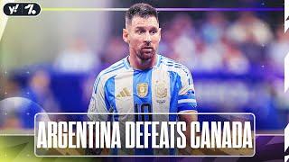 Lionel Messi and Argentina off to perfect Copa América start after 2-0 win over Canada  OneFootball