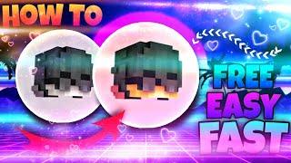 Tutorial How To Make Intel Edits Profile Picture PFP wFloating Minecraft Head - Easy and FREE