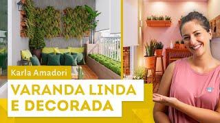 Dicas de decoração para varandas e sacadas por Karla Amadori