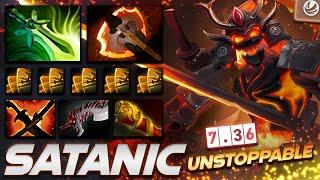 Satanic Juggernaut Unstoppable Blademaster - Dota 2 Pro Gameplay Watch & Learn