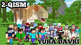 100 OYINCHI YURA DAVRIDA  2-QISM #minecraft #uzbekcha