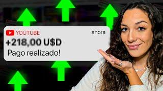 Cómo GANAR DINERO con YouTube con esta SIMPLE estrategia en 5 DÍAS