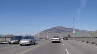 Kamloops BC Canada - Life in the City - Driving to the Airport - HousesHomes