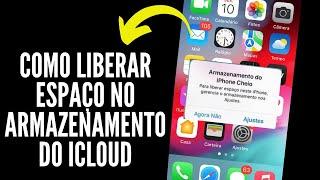 Icloud espaço cheio - Como liberar espaço no iphone