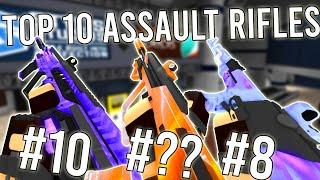 Top 10 BEST ASSAULT RIFLES In Phantom Forces