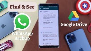 How To Find WhatsApp Backup Data in Google Drive Cant See