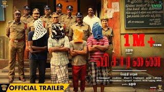 Visaaranai - Official Trailer  Vetri Maaran  G.V.Prakash Kumar  Dinesh  Dhanush