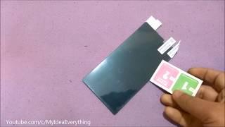 How to Install Tempered Glass on Mobile Phone  Mobile me Screen Guard kaise lagate hai  #MIE