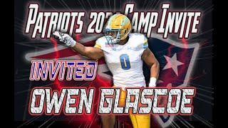 New England Patriots 2024 Rookie Camp Invite  Owen Glascoe  Tight End  Fullback  LIU