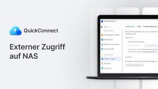 Externen Zugriff auf NAS einrichten  QuickConnect Tutorial