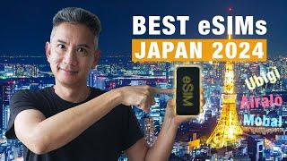 BEST eSIMs for Japan Travel 2024 Review Mobal vs Ubigi vs Airalo