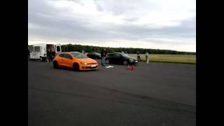 Scirocco 2.0 TSI 250 HP chip DSG Orange vs Scirocco 2.0 TSI 210 HP Manual Black