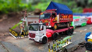 Truk Tronton Panjang Truk Kontainer Truk Pertamina Truk Gandeng Truk Joget Lucu Eps 108