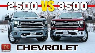 2500 vs 3500 Trucks - Whats Really the Difference? We Compare Two Chevy Silverado HDs to Find Out