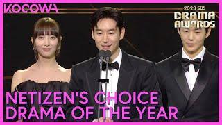 Netizens Choice Drama Of The Year Winner Taxi Driver 2  2023 SBS Drama Awards  KOCOWA+