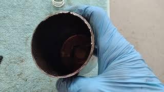 AWESOME K&N oil filter cut open 