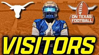 Recruiting Visitors Updates  #2 Texas Longhorns vs UTSA Roadrunners  Michael Terry  Quinn Ewers