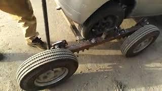 Doli wheel.. Car towing... Kamal crane manufacturing.. 9355527399..8950316055