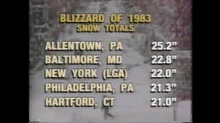TWC Blizzard of February 1983