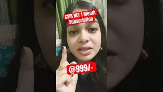 CSIR NET June 2024 Crack Now with just Rs.999- only #shorts #csirnet2024 #viral