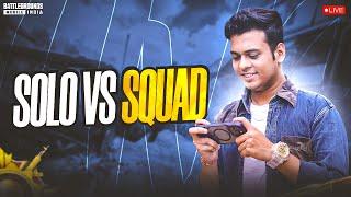 Solo Vs Squad  BGMI LIVE  #shorts #bgmilive #bgmi