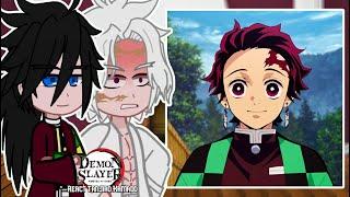 Hashira React to Tanjiro Training Arc  Gacha React  Demon Slayer  Tiktok