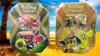 Pokemon Cards - Opening NEW Tapu Bulu & Tapu Koko Island Guardians Tins of Pokemon Cards