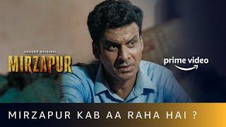 Mirzapur Kab Aa Raha Hai?  Mirzapur x The Family Man  Amazon Prime Video