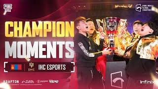 2023 PMGC Champion moments  PUBG MOBILE ESPORTS