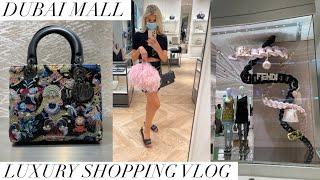 DUBAI LUXURY SHOPPING VLOG 2022. FENDACE DIOR VALENTINO & MORE.