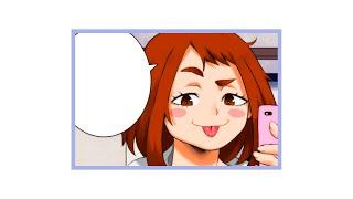 Uraraka chan supports Bakugo I MHA comic dub