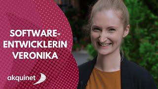 Softwareentwicklerin Veronika über ihre Arbeit