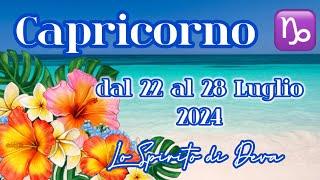 Capricorno ️ dal 22 al 28 Luglio 2024 #capricorno #previsionisettimanali #tarocchiamore #oroscopo