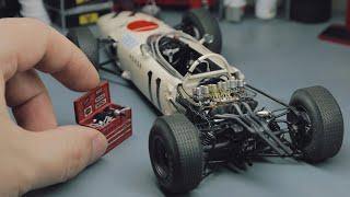 Full Build 1965 Honda F1 RA272 Model Car - 120 Tamiya