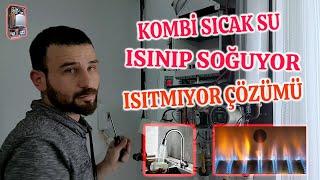 BANYOYA SICAK SU GELMİYOR? - KOMBİ SICAK SU ISINIP SOĞUYOR? ÇÖZÜMÜ - ANKARA 0507 123 41 59