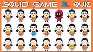 HOW GOOD ARE YOUR EYES #792  Find the ODD One Out  Squid Game 2 Edition