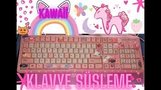 Klavye süsleme - klavye tasarımı