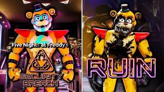 FNAF Security Breach + RUIN DLC  ALL ENDINGS  Full Game Walkthrough  No Commentary