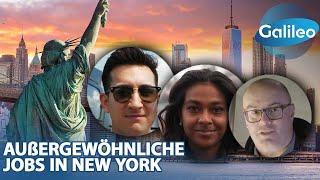 Vom Chauffeur der Lüfte bis zum Memorial-Chefreiniger Das sind außergewöhnliche Jobs in New York