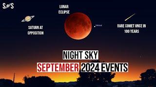 Night Sky Sep 2024 Events  Lunar Eclipse 2024