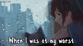 Nightcore - Maps Lyrics