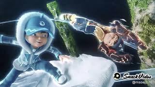 Boboiboy Gempa x Ice#boboiboy lagi bos