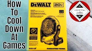 How to stay cool at outdoor events  #dewalt #dewalttools