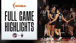 INDIANA FEVER vs. LAS VEGAS ACES  FULL GAME HIGHLIGHTS  July 21 2022